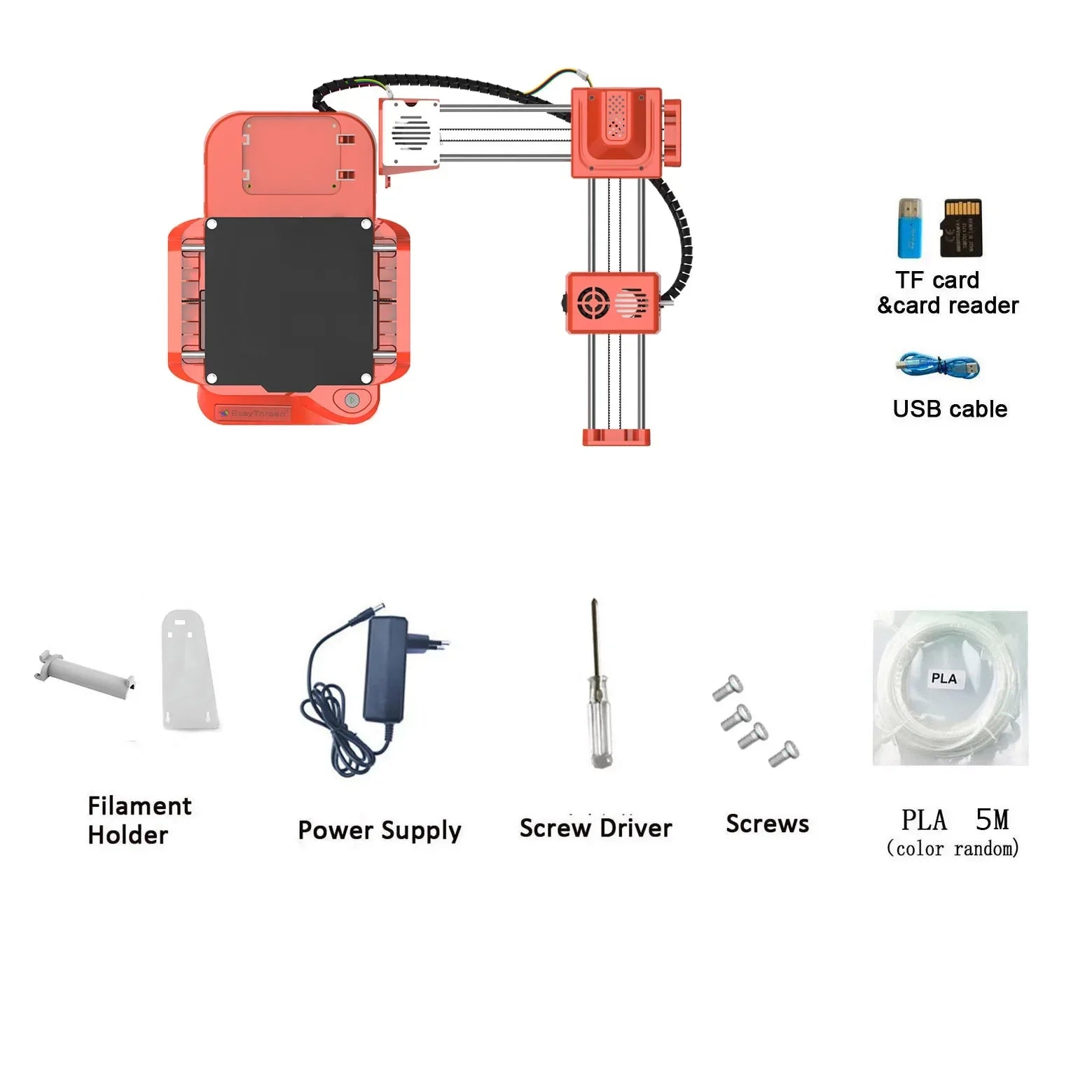 Easythreed K10 Poetable 3d Printer Portable Printer Children Eductaion Gift Small 3D Printer DIY Impresora Drukarka Stampante
