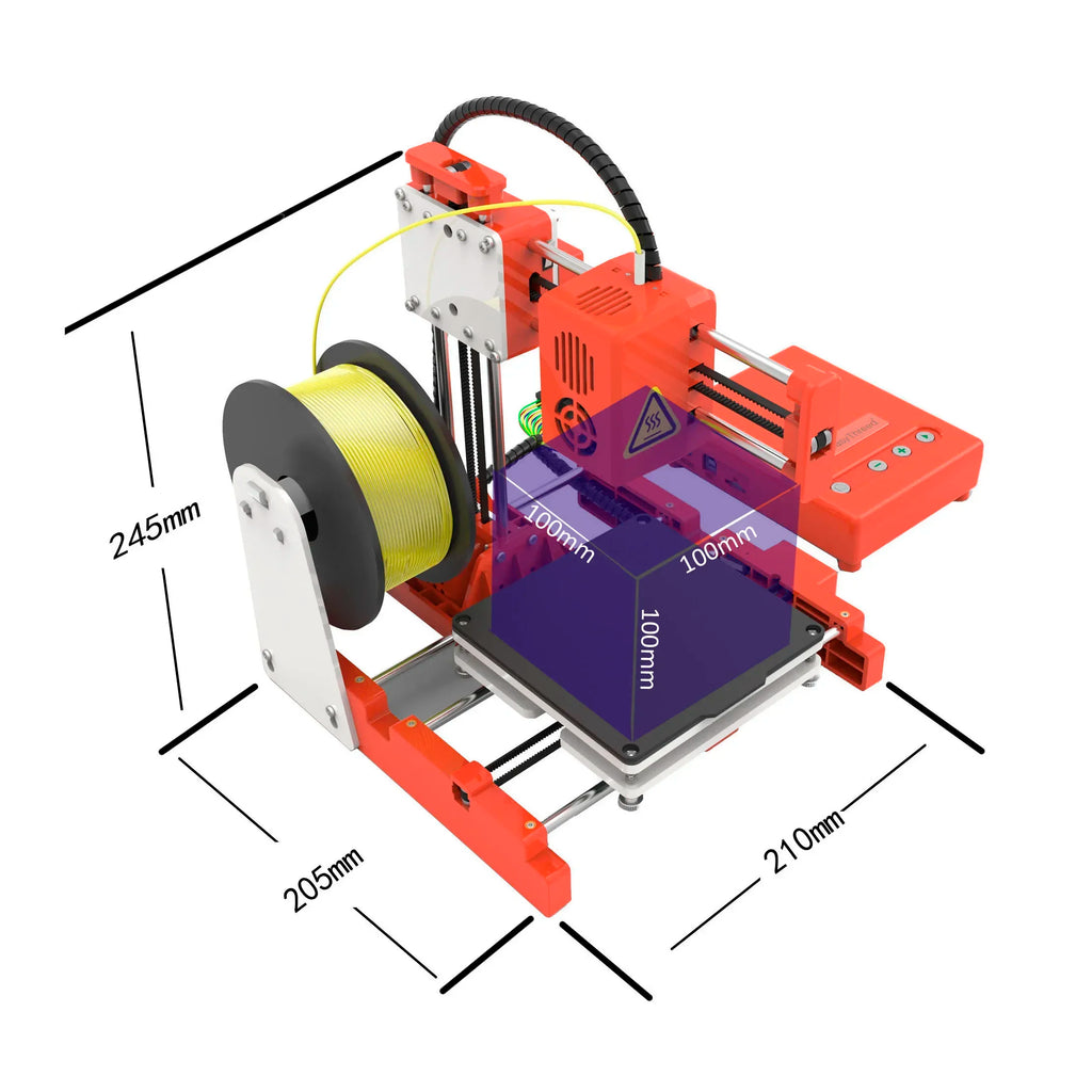 Easythreed K10 Poetable 3d Printer Portable Printer Children Eductaion Gift Small 3D Printer DIY Impresora Drukarka Stampante