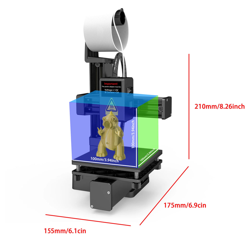 Easythreed K10 Poetable 3d Printer Portable Printer Children Eductaion Gift Small 3D Printer DIY Impresora Drukarka Stampante