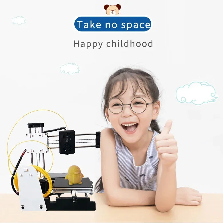 Easythreed K10 Poetable 3d Printer Portable Printer Children Eductaion Gift Small 3D Printer DIY Impresora Drukarka Stampante