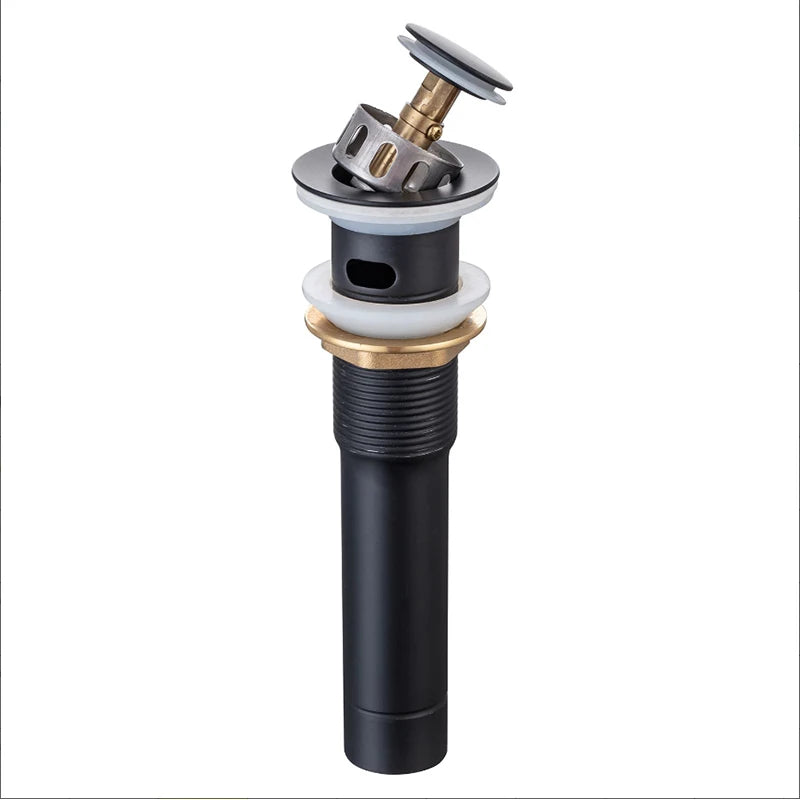 Deck Mounted Bathroom LED Pull out Faucet Waterfall Basin Sink Faucet 4 Modes Water Outlet Cold and Hot Mixer Tap Matte Black