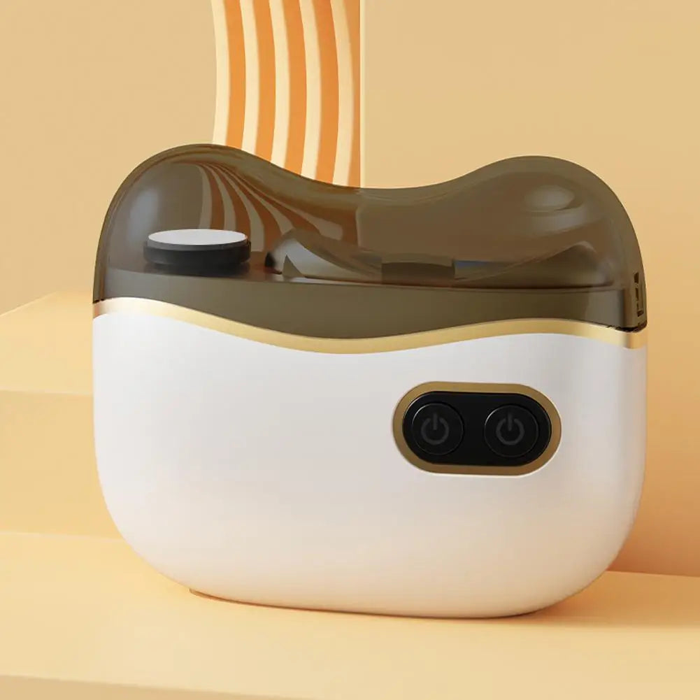 2 in 1 Electric Nail Tool,USB Charging Nail Clipper Polisher,Adult Kids Fingernail Toe Scissors,Rechargeable Nail Cutter