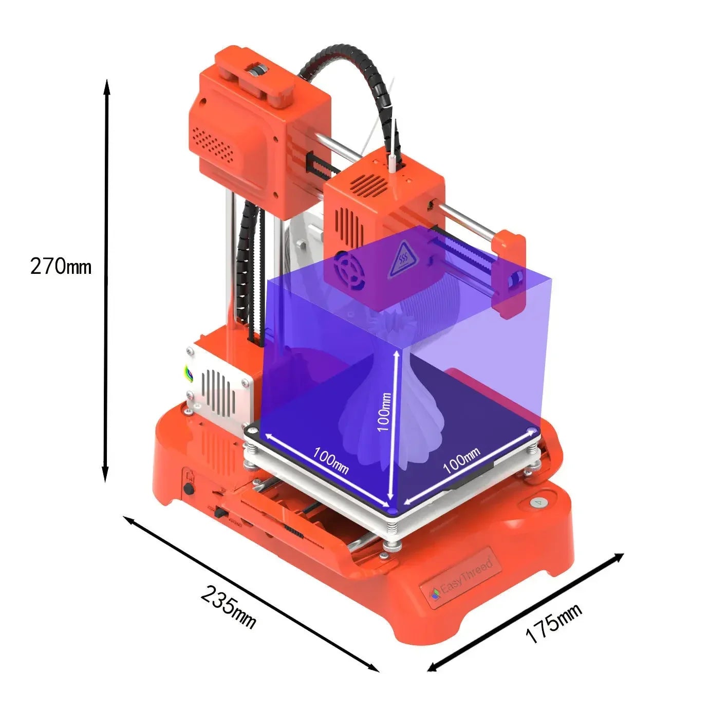 Easythreed K10 Poetable 3d Printer Portable Printer Children Eductaion Gift Small 3D Printer DIY Impresora Drukarka Stampante