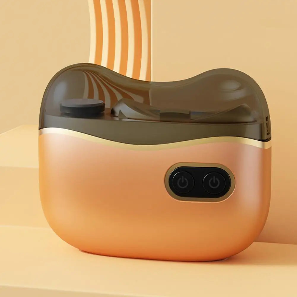 2 in 1 Electric Nail Tool,USB Charging Nail Clipper Polisher,Adult Kids Fingernail Toe Scissors,Rechargeable Nail Cutter